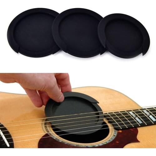 3 Sizes Silicone Acoustic Classic Guitar Feedback Buster Sound Hole Cover Buffer Block Stop Plug Guitar Parts & Accessories