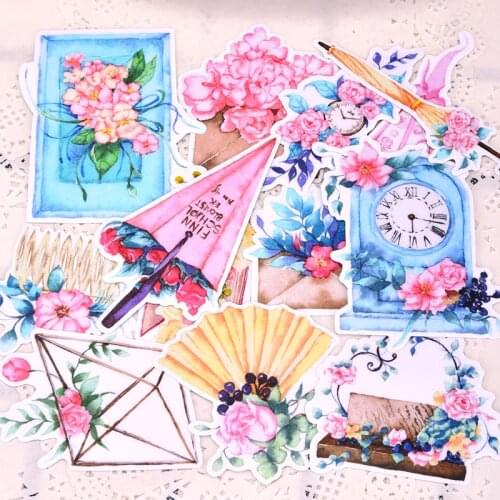 37pcs Creative cute self-made Powder erotic knot stickers scrapbooking stickers /decorative sticker /DIY craft photo albums