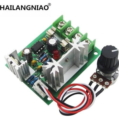 5PCS CCM5 Hi-Q Pulse Width PWM DC Motor Speed Controller 12V24V30V 120W Universal Controller Switch With Fuse
