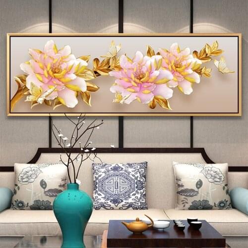 5D DIY Special Round Diamond Painting,Peony Flowers,Rhinestone Decoration,3D,Diamond Embroidery,Cross Stitch,Mosaic,Bead Picture