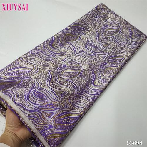 Burnt orange African lace fabric 2021 High Quality Embroidered Jacquard Lace Fabric for Sewing Clothes African Brocade Net Lace