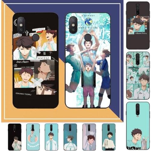 FHNBLJ Haikyuu Oikawa Tooru Phone Case for Redmi Note 8 7 9 4 6 pro max T X 5A 3 10 lite pro