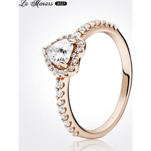 La Menars Women's Silver Rings