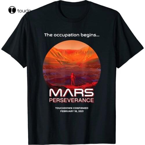 Mars Perseverance Rover Occupy Mars Landing T-Shirt