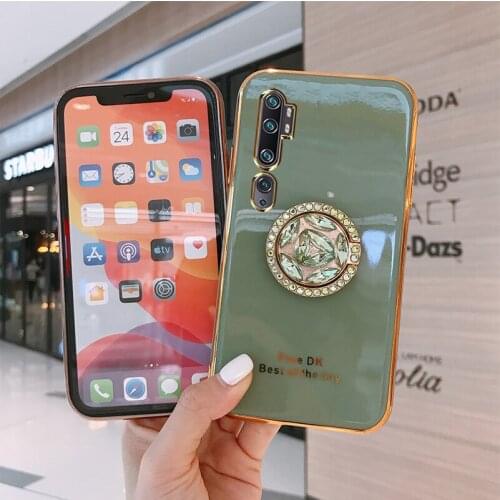 Mi CC9 Pro Laser 6D Plating TPU Soft Silicone Back Cover for Xiaomi Mi Note 10 Protective Case Fitted Case