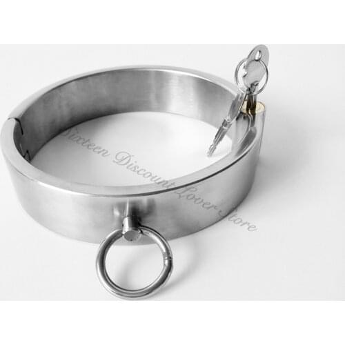 New 304 Stainless bondage collar ,bdsm bondage sex bondage restraint Fetish slave collar,sex toys for couples,adult toys bds