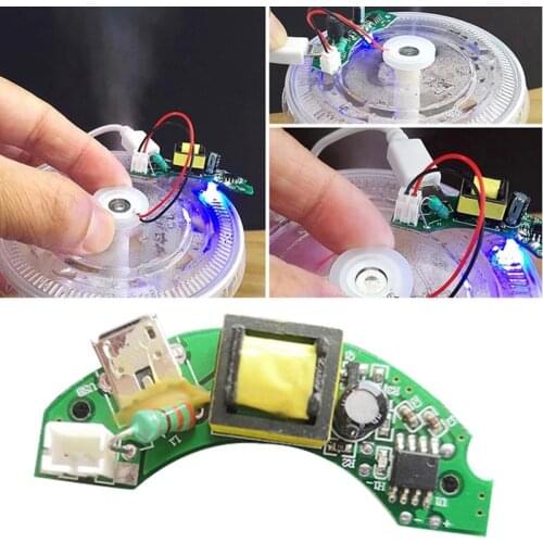 DIY Humidifier Driver Board Repair Ultrasonic Atomization Discs Film Handwork Spray Room Home Moisturizing Circuit Accessories