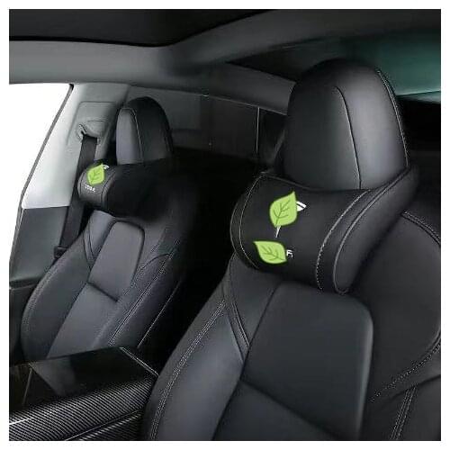 For Tesla Model 3 S X Model Y Car Seat Headrest Neck Pillow Cushion Neck Headrest Universal Accessories