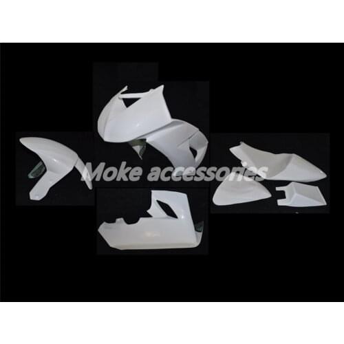 Fiberglass Racing Full Fairing Kit For ZX-10R 2008 2009 2010 Motorcycles Cowlings unpainted