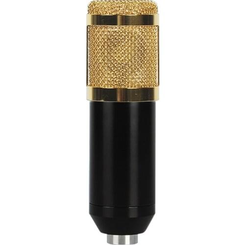 TISHRIC Professional BM-800 Condenser Microphone 3.5Mm Wired USB Microphone For Singing Recording computer Braodcasting