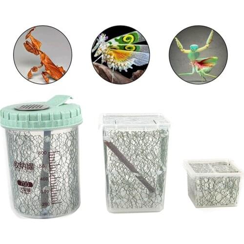 Universal Pet Supplies Reptile Breeding Box Clear Acrylic Reptile Terrarium Feeding Box For Spider Scorpion Snake Reptile Insect