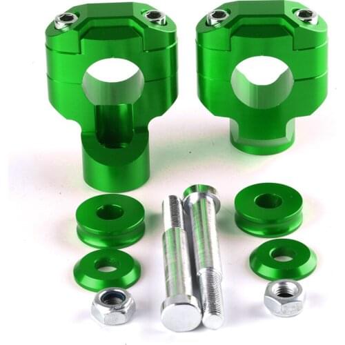 Universal 28MM 1 1/8'' inch Handlebar Handle Bar Clamps Riser for Honda Yamaha Kawasaki etc Motorcycle Accessories CNC Aluminum