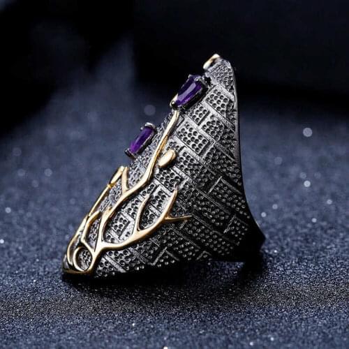Gothic Punk Vintage Rings Punk Style Vine Rings Claw Bulks Wholesale Jewelry