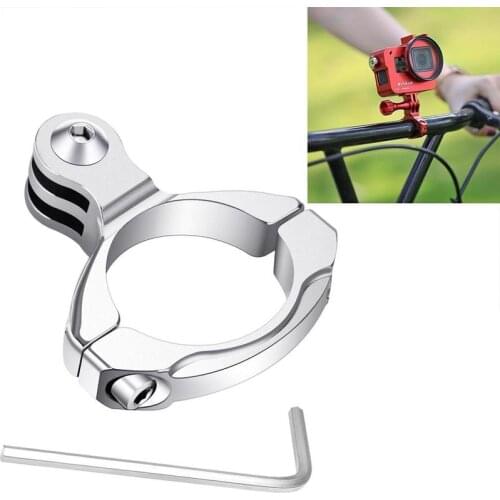 Bicycle Aluminum Bike Handlebar Bar Mount Clamp For Camera 3 Motorcycle Holder Handlebar 3+ Hero Gopro 4 Bicycle 2 Mount 1 R9Y9