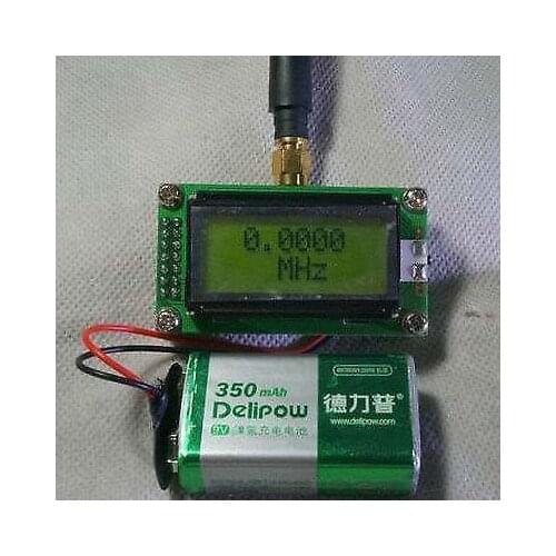 DYKB High Precision 1-500MHz Frequency Counter + Antenna for Ham Radio Hobbist