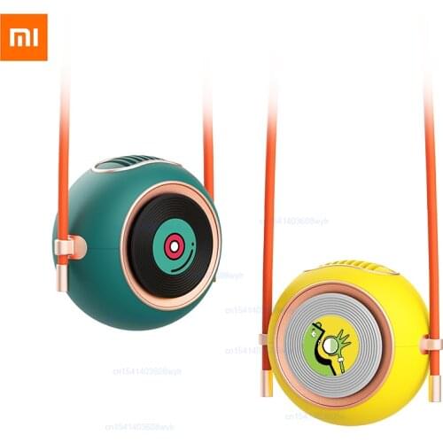 XIaomi Summer Hanging neck fan Small and light two-speed wind USB charging long-lasting battery life