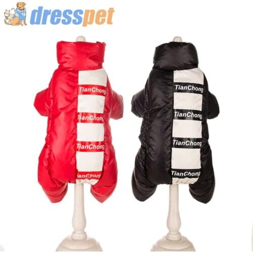Winter Dog Clothes Keep Warm Down Jacket For Small Dogs Pets Clothing Waterproof Fabric Witner Coat Puppy Chihuahua Coats
