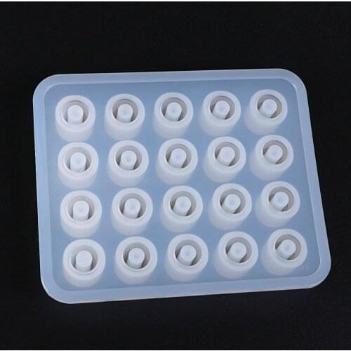1PCS Silicone DIY 20 Gourd Beads Silicone Mold Jewelry Making Tools Fondant Mold Cake Decorating Tools