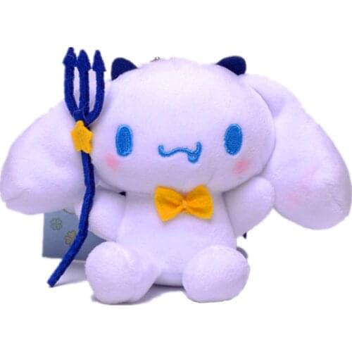 10cm Halloween Series Sanrio Wizard Devil Cinnamorol Plush Toy Doll Pendant Cartoon Anime Plushie Toys For Children Girls Gift