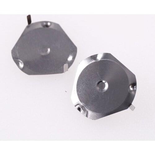 1000pcs 12.0mm Diameter triangle tactile metal domes 2 legs 350 gf snap dome switch legs length 3.0mm