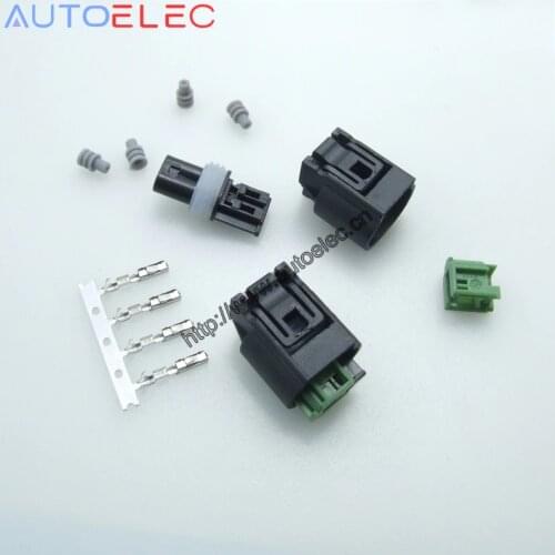 2 Pin Air temperature sensor connector pigtail 968405-1A 1-967644-1 temp e46 Waterproof Electrical Wire Connector Plug for AMP