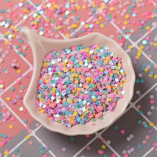 20g/Bag flowers 3mm PVC Confetti Glitter Sequins For Crafts Nail Art Decoration Paillettes Sequins DIY Sewing Accessories Girls