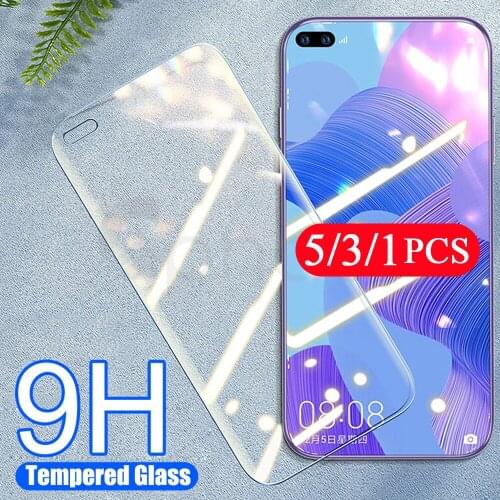 5/3/1Pcs protective film tempered glass for huawei nova 3 3i 3e 4 4e 5 5i 5T 5Z 6 se 7 7i pro phone screen protector smartphone