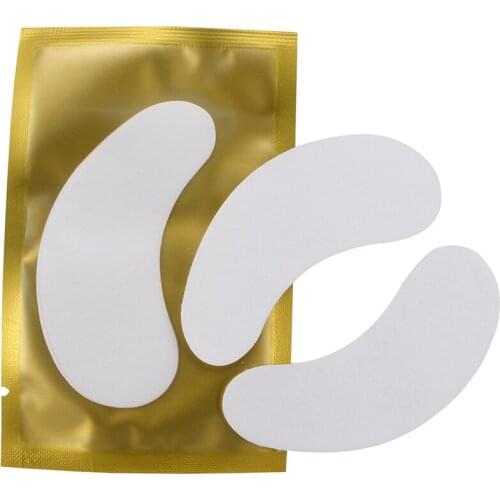 50 Pairs Under Eye Pad Patch Lint For Eyelash Eye Lash Extension Application Free Shipping