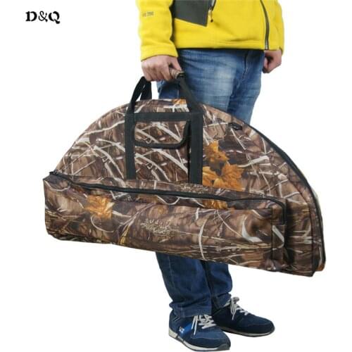95cm Black/camouflage Recurve Compound Bow Case Arrow Bag Soft Plush Recurve Bow Arrow Puller And Other Tools Protector