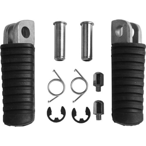 ALLGT Front Footrests Foot pegs for Kawasaki ZRX400 ZRX1100 ZRX1200 ZZR1100 Z750 Z1000