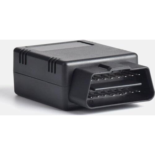 Black OBDII 16PIN Plug OBD2 Diagnostic Handle ELM327 Housing J1962m Plug with Enclosure Wiring Adapter Male 16 Pin Shell Socket
