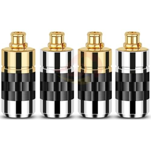 MMCX Earphone Pin Audio Jack Upgrade Wire Connector Gold Plated Adapter For SE215 SE315 SE425 SE535 SE846 W60 HiFi Headphone