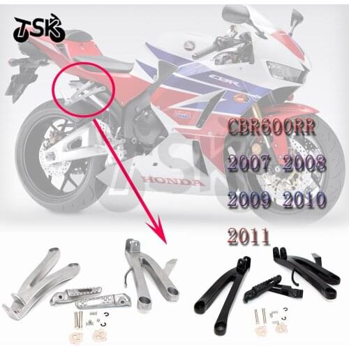 For HONDA CBR 600 RR CBR 600RR 2007 2008 2009 2010 2011 Foot Peg Rear