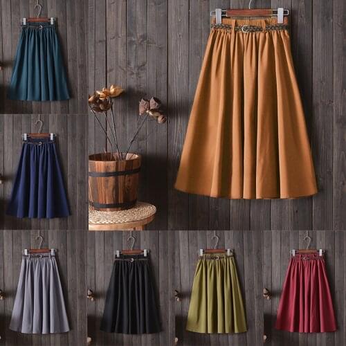 FGHGF Women's Pleated Skirts