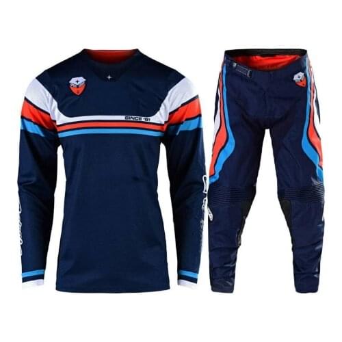 Novità 2020 MX Pants & Jersey & Gloves combo SE PRO Set maglia da Motocross MX Racing Suit Moto Moto Dirt Bike Off Road Gear Set