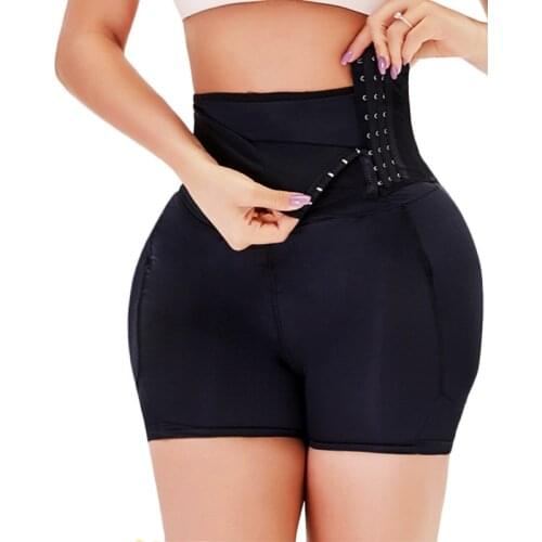 Twinso S-6XL Sexy Butt Lifter Shapewear Slim Waist Trainer Women Dress Underwear Body Shapers Padded Fake Buttock Hip Enhancers