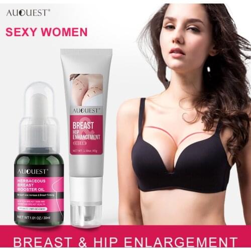 AuQuest Breast Buttock Enlargement Cream Skin Firming and Lifting Body Elasticity Butt Breast Enhancement Cream Sexy Body Care
