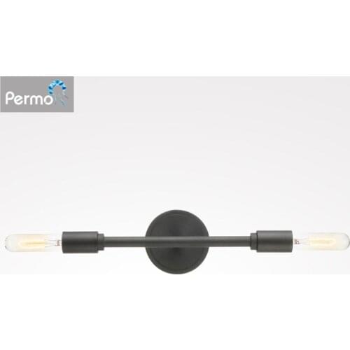 Permo 2 Light Vanity Light Matte Double l Sconce Light for Hallway Kitchen Bathroom