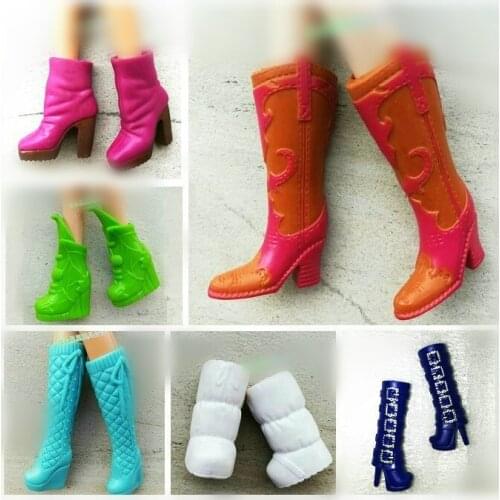1/6 New Original multiple Colorful Doll Accessories Fashion Sneaker Flat Shoes Genuine Sandals Shoes for Barbie Doll Shoes