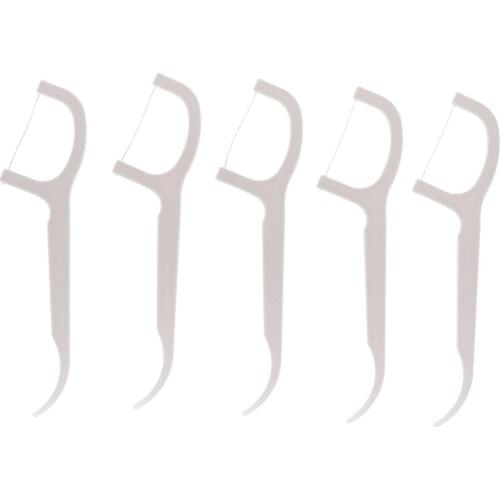 Disposable Oral Care Oral Teeth Pick Tooth Picks Dental Flosser Interdental Brush Teeth Stick Toothpicks Floss Pick 30/50/100pcs