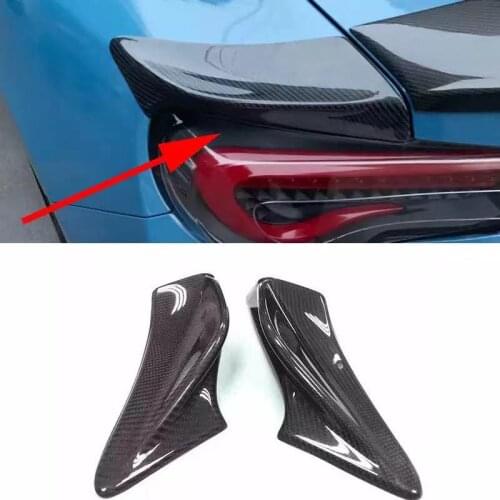 Suitable for Toyota GT86 Subaru BRZ spoiler 2012, 2013, 2014, 2015 G type high quality black carbon fiber tail spoiler