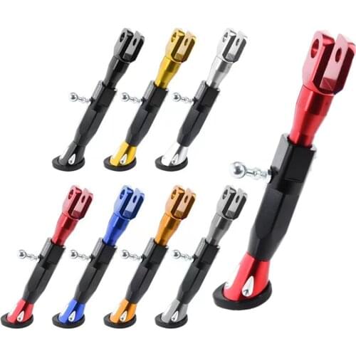 FYSD Motorcycle Parts Kickstands Motorcycle Support Modified Tripod Foot Bracket CNC Aluminum Alloy Side Stands