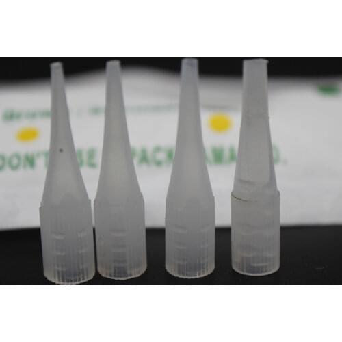500Pcs Sterile 3RL Individual Packed Tattoo Needle Tips Permanent Makeup Taiwan Giant Sun Tattoo Machine Needle Caps