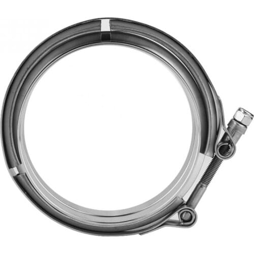 Universal Car 5 Stainless Steel Turbo Exhaust V-Band Flange Clamp Kit automobiles accesorios automovil oto aksesuar