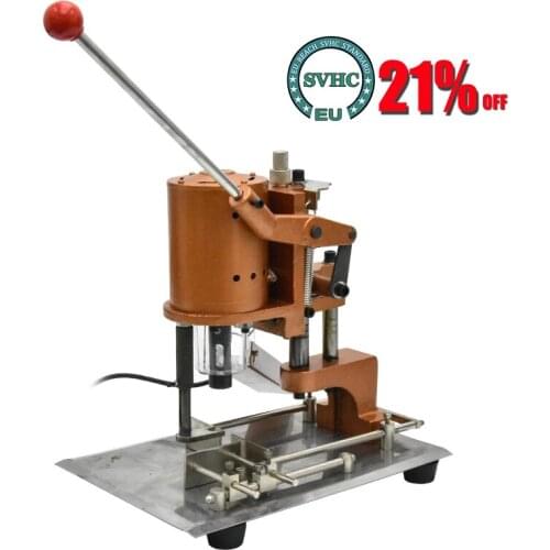 DK-150 Punching Machine Single Head Paper Hole Drilling Machine For Paper/Plastic Bag Drilling Machine 220V/50HZ 120W 2800R/Min