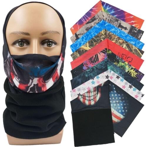 Thicken and lengthen skull magic headscarf fishing windproof sunscreen warm outdoor cycling bandana wholesale