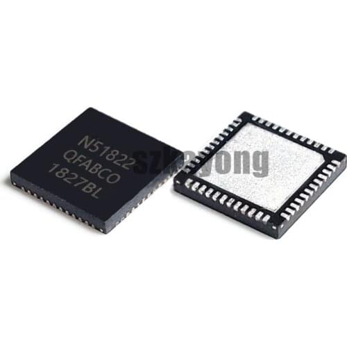 10pcs NRF51822 QFN48 QFN EP NRF51822-QFAA new ic chip in stock