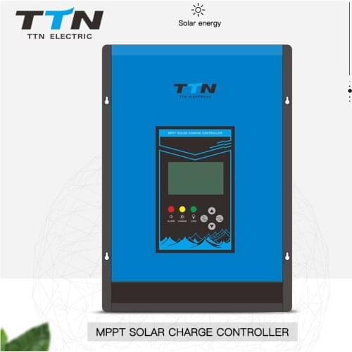 TTN 12v 24v 36v 48v 100a mppt solar charge controller for