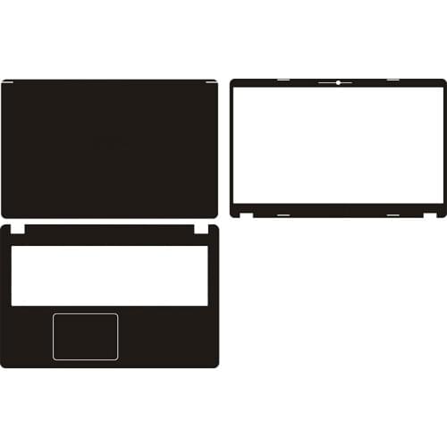 Laptop Sticker Skin Decals Carbon fiber Cover Protector for Acer A515-52-55FF 15.6"