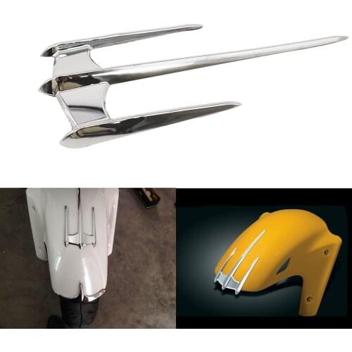 Motorcycle ABS Plastic Front Fender Fairing Tip Fit Decoration for Honda GL1800 2001-2015